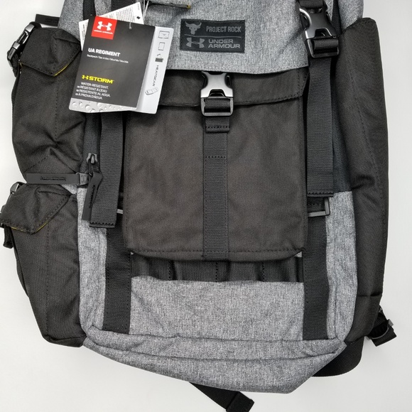 Under Armour X Project Rock UA Regiment Backpack - Picture 3 of 8
